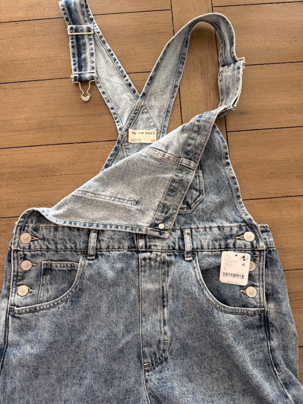 NWT - Free People Denim Overalls